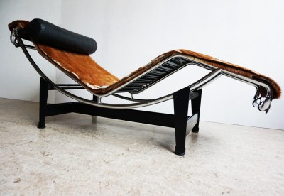 LC4, chaise longue, Le Corbusier, Cassina, Pierre Jeanneret, Charlotte Perriand,early, edition 